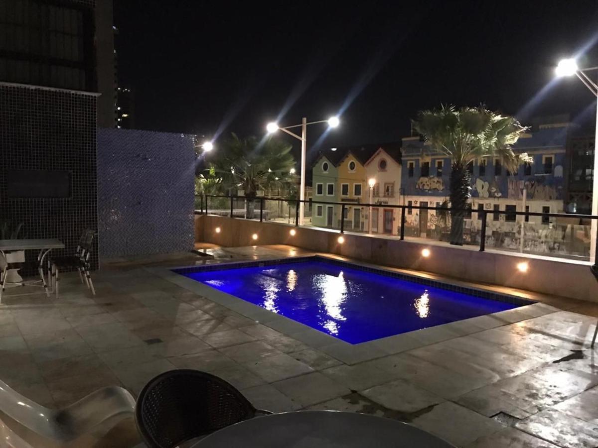 102 Lindo Flat Mobiliado Na Praia De Iracema Fortaleza  Exterior foto